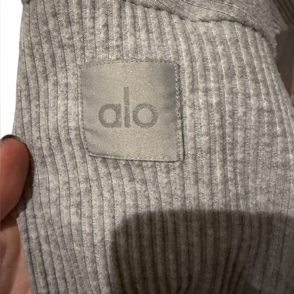 ALO Yoga Tops - ALO Yoga Gray Sweater Small